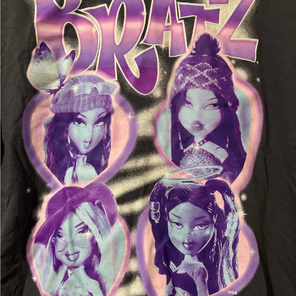 Bratz Graphic Tee with Purple Accents
